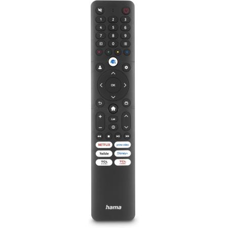 Hama Universal Remote Control TCL TV&amp;#039;S IR Lerend w/ 6 App-Buttons