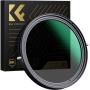 K&amp;F Concept CPL + Variabel ND Filter ND2-ND32 Nano X - 95mm