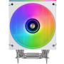 Ventilador con Disipador Mars Gaming MCPU-LCD/ 12cm/ Blanco
