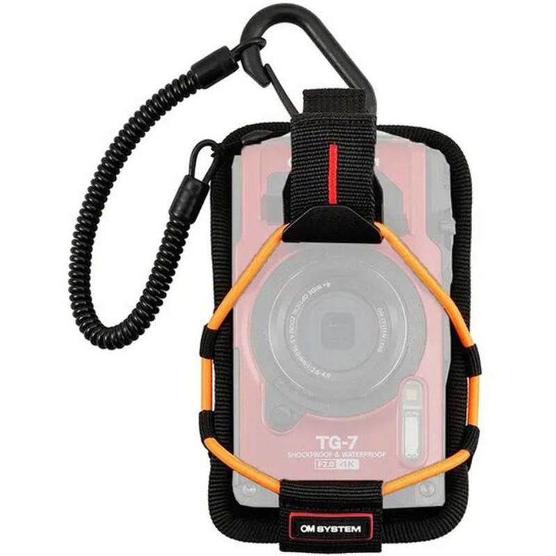 OM SYSTEM CSCH-123 Camera Case Orange (Sport Holder) For TG Series / TG-7