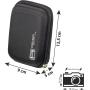 PEDEA Compact Camera-Hardcase Just-Black