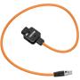 ZGCINE Power Cable D-Tap To 4PIN Mini XLR (DT-MX)