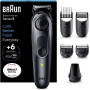 Cortapelos Braun Beard Trimmer Serie 5 BT5450/ con Batería/ 5 Accesorios