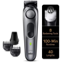 Cortabarbas Braun BeardTrimmer 7 BT7420/ con Batería/ 6 Accesorios