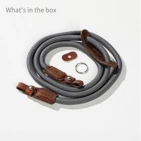 SmallRig 5057 Universal Braided Shoulder Strap (Grey)