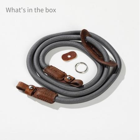 SmallRig 5057 Universal Braided Shoulder Strap (Grey)