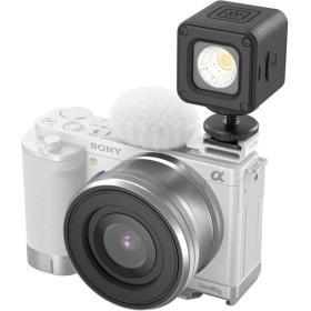 SmallRig 4734 Cold Shoe Adapter w/ Furry Windscreen For Sony ZV Series Cameras