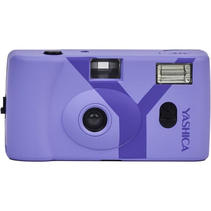 Yashica MF-1 SnapShot Art Camera Y Edition Lavender w/ 1 Film 400/24
