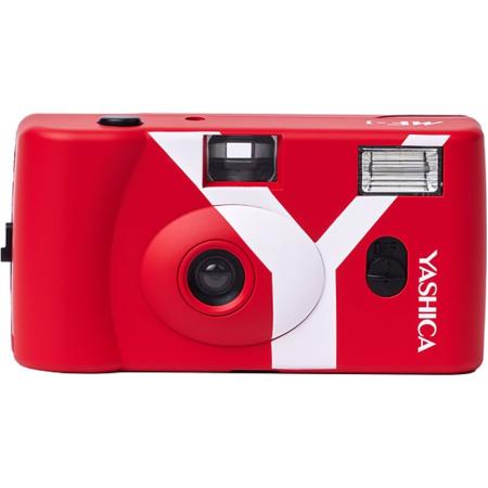 Yashica MF-1 SnapShot Art Camera Y Edition Red w/ 1 Film 400/24