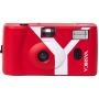 Yashica MF-1 SnapShot Art Camera Y Edition Red w/ 1 Film 400/24