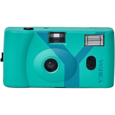 Yashica MF-1 SnapShot Art Camera Y Edition Turquoise w/ 1 Film 400/24
