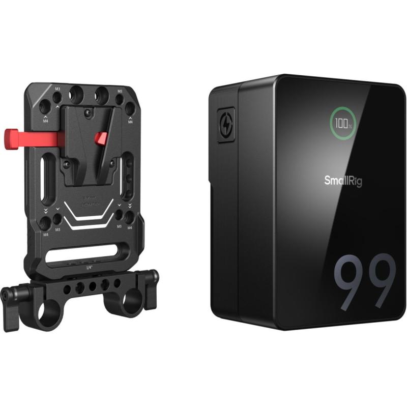 SmallRig 5047 VB99 Pro Mini V Mount Battery Kit (4292+3016)