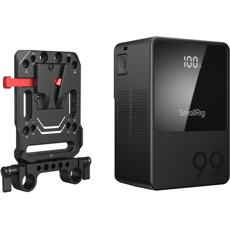 SmallRig 5049 VB99 Mini V Mount Battery Kit (3580B+3016)