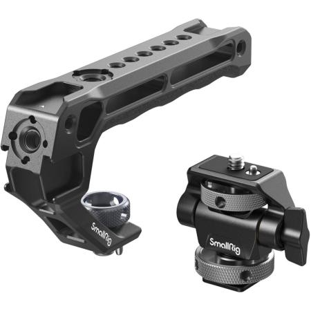 SmallRig 5322 Top Handle w/ Monitor Support Kit (Compatible w/ Cold Shoe)