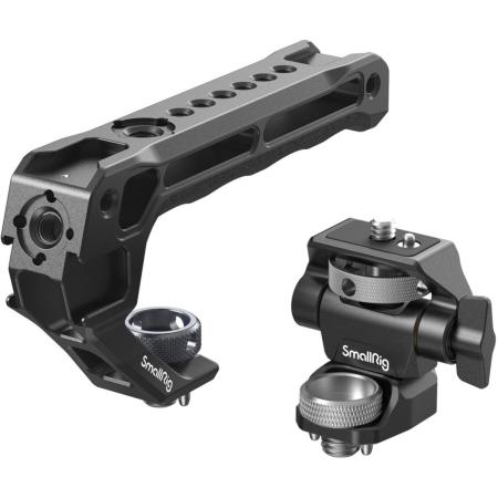 SmallRig 5323 Top Handle w/ Monitor Support Kit Compatible w/ ARRI 3/8&amp;#039;&amp;#039;-16 Scre