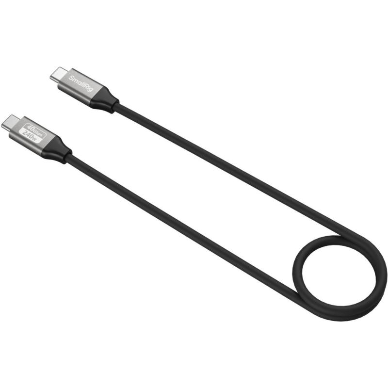 SmallRig 5074 USB-C Data Cable (Straight To Straight) 60cm - 40GBPS + 240W + 8K