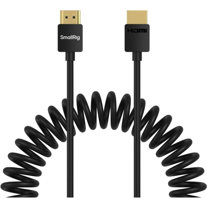 SmallRig 4963 Coiled HDMI Data Cable (A To A)