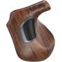 SmallRig 5161 Imagegrip Series Wooden Handle w/ Nato Clamp (Left Side)