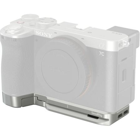 SmallRig 5482 Baseplate w/ Airtag Slot For Sony Alpha 7C II / Alpha 7CR (Silver)