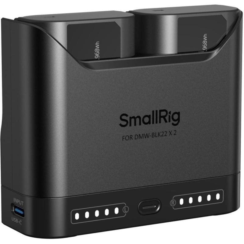 SmallRig 5487 Turbo Charging Kit For DMW-BLK22 Camera Batteries