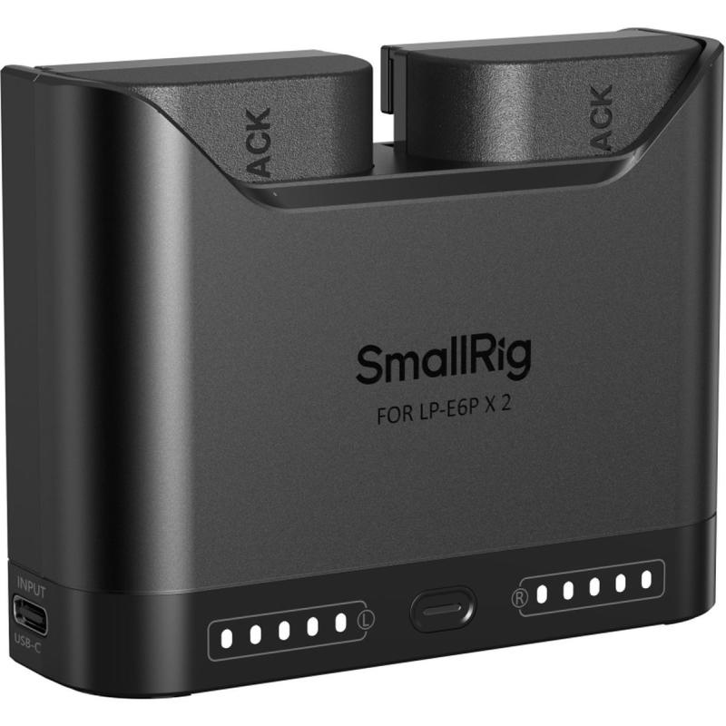 SmallRig 5485 Turbo Charging Kit For LP-E6P Camera Batteries