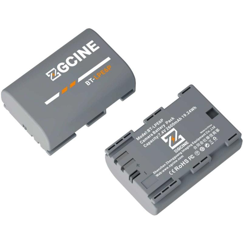 ZGCINE Battery Canon LP-E6P (BT-LPE6P)