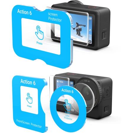 Telesin Anti-Reflectie Screen Protector DJI Osmo Action 6