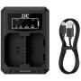 JJC Sony DCH FZ100TC USB C Dual Battery Charger (For Sony NP FZ100)