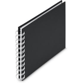 Hama Spiraalalbum Fine Art 18.5x15 cm 30 White Pagina&amp;#039;s New Black