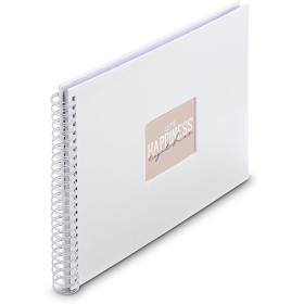 Hama Spiraalalbum Fine Art 36x32 cm 50 White Pagina&amp;#039;s White