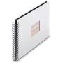 Hama Spiraalalbum Fine Art 28x24 cm 50 Black Pagina&amp;#039;s White