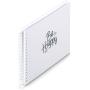 Hama Spiraalalbum Good Things 28x24 cm 50 White Pagina&amp;#039;s Happy