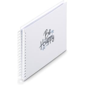 Hama Spiraalalbum Good Things 28x24 cm 50 White Pagina&amp;#039;s Happy
