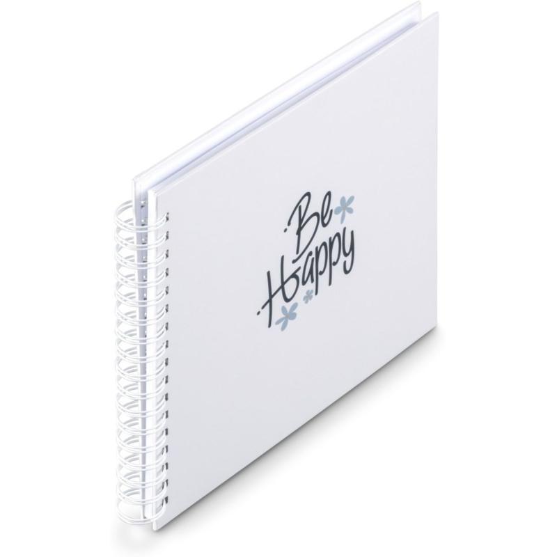 Hama Spiraalalbum Good Things 28x24 cm 50 White Pagina&amp;#039;s Happy