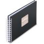Hama Spiraalalbum Fine Art 24x17 cm 50 White Pagina&amp;#039;s New Black