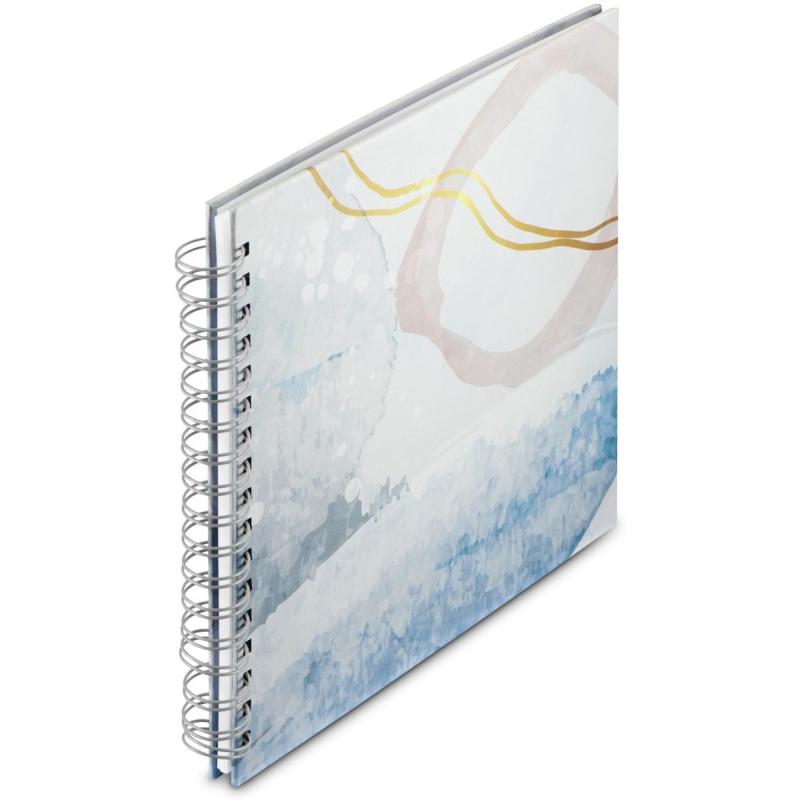 Hama Spiraalalbum Watercolor 28x24 cm 50 White Pagina&amp;#039;s Blue