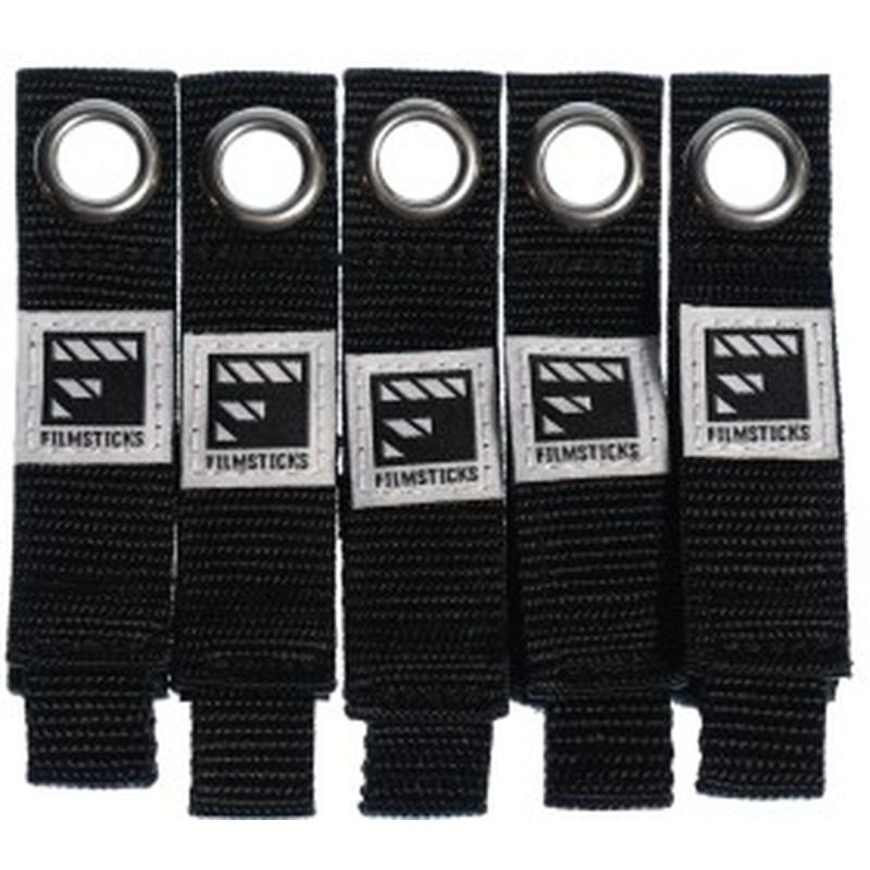 Filmsticks Heavy Duty Hook&amp;amp;Loop Cable Strap (Small) 5-Pack