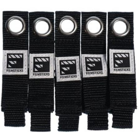 Filmsticks Heavy Duty Hook&amp;amp;Loop Cable Strap (Small) 5-Pack