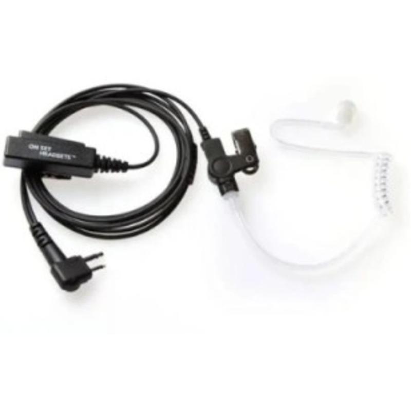 On Set Headsets FilmPro Black For Motorola