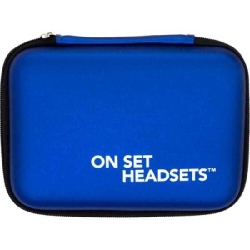On Set Headsets Travel Case (Blue)