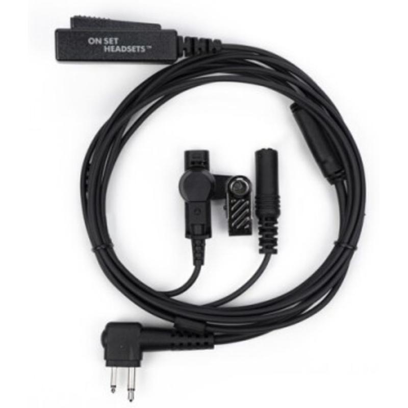 On Set Headsets FilmPro Y Surveillance Headset For Motorola