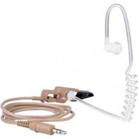 On Set Headsets 1-PIN Listen Only - Tan - 3.5mm - Long