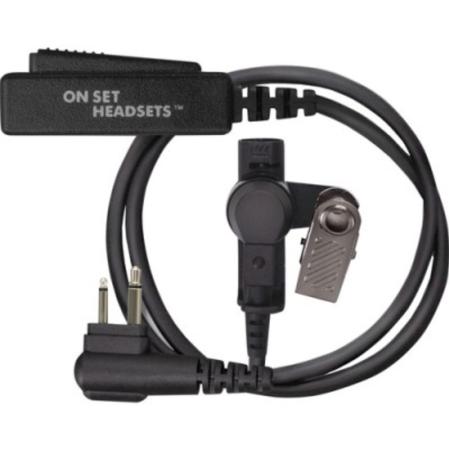 On Set Headsets Shorty Chest Pack For Motorola (Black)