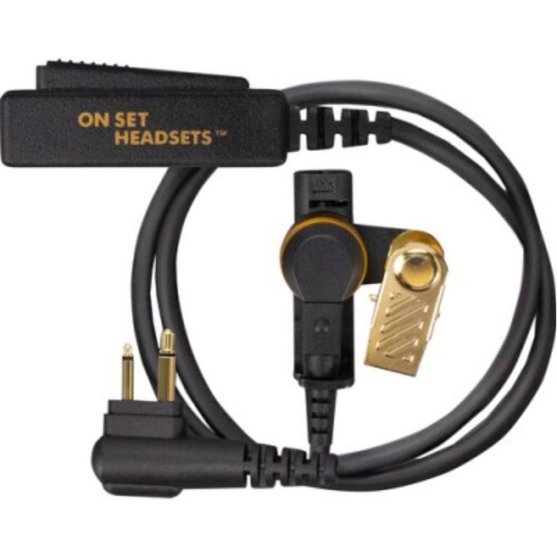 On Set Headsets Shorty Elite Series For Motorola (Black)