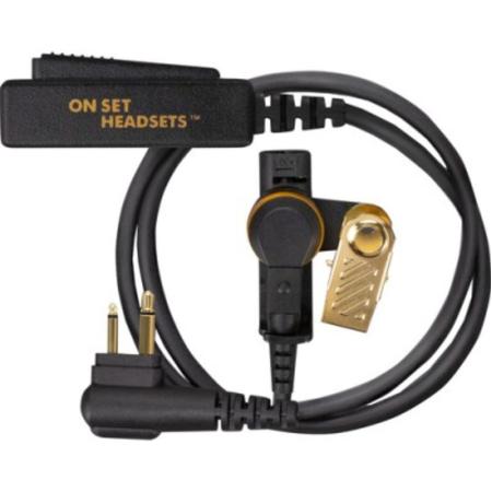On Set Headsets Shorty Elite Series For Motorola (Black)