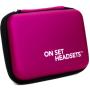 On Set Headsets Travel Case (Purple)