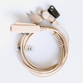 On Set Headsets FilmPro Surveillance Headset w/ 2-PIN Motorola Connector (Tan)