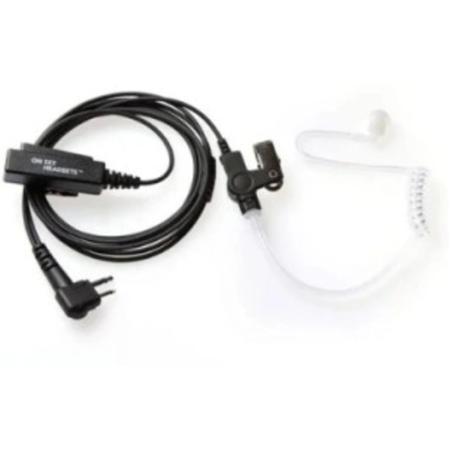 On Set Headsets FilmPro Black For Kenwood