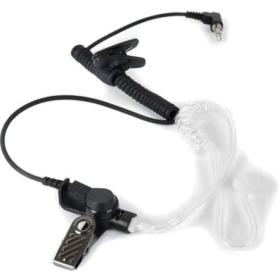On Set Headsets Only Acoustic Tube Earpiece 1-PIN Radio Headset w/ 3.5mm Plug