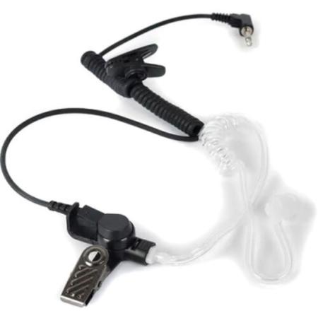 On Set Headsets Only Acoustic Tube Earpiece 1-PIN Radio Headset w/ 3.5mm Plug